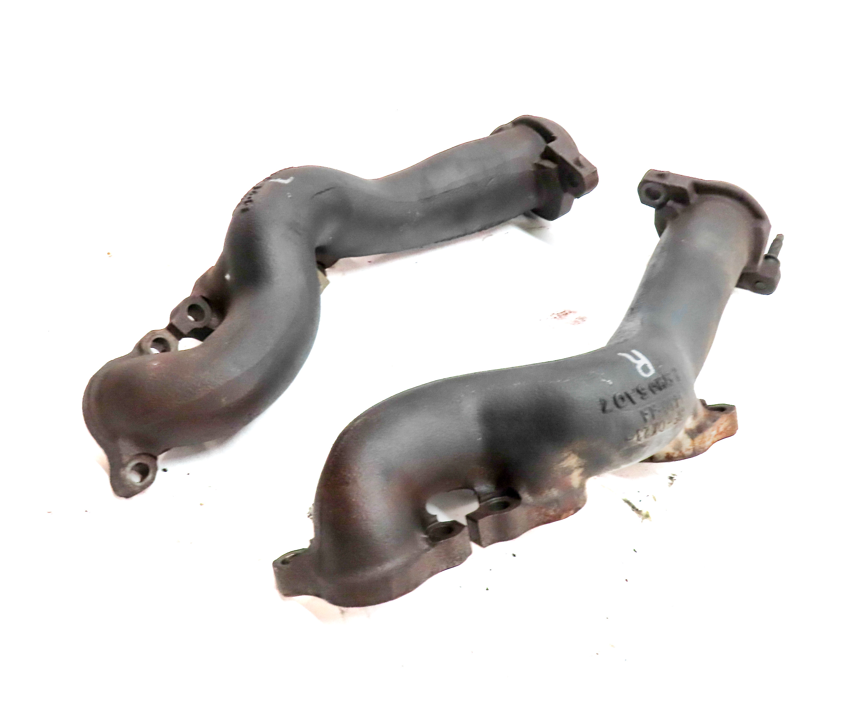 14-19 DISCOVERY RANGE ROVER SPORT (L405 L494 L462) 3.0L EXHAUST MANIFOLD SET-2 — exact item pictured
